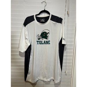 Under Armour Tulane Green Wave Shirt -‎ Size 2XL